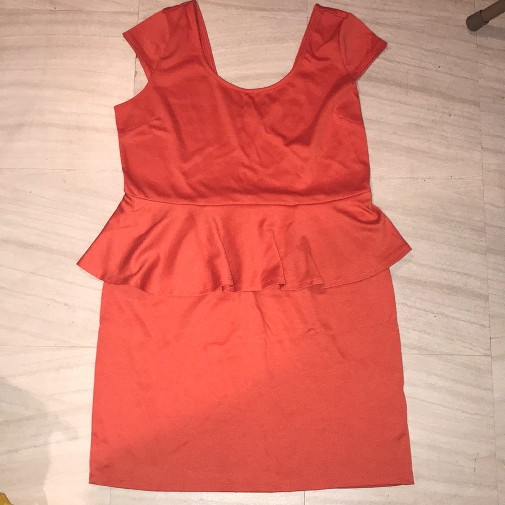 peplum dress